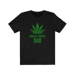 เสื้อแฟชั่นผญ sexy - UnisexโลกDopestพ่อกราฟิกอ้างเสื้อยืด-วันพ่อ420สูบบุหรี่วัชพืชทีในขนาดต่างๆ&amp;สี|
