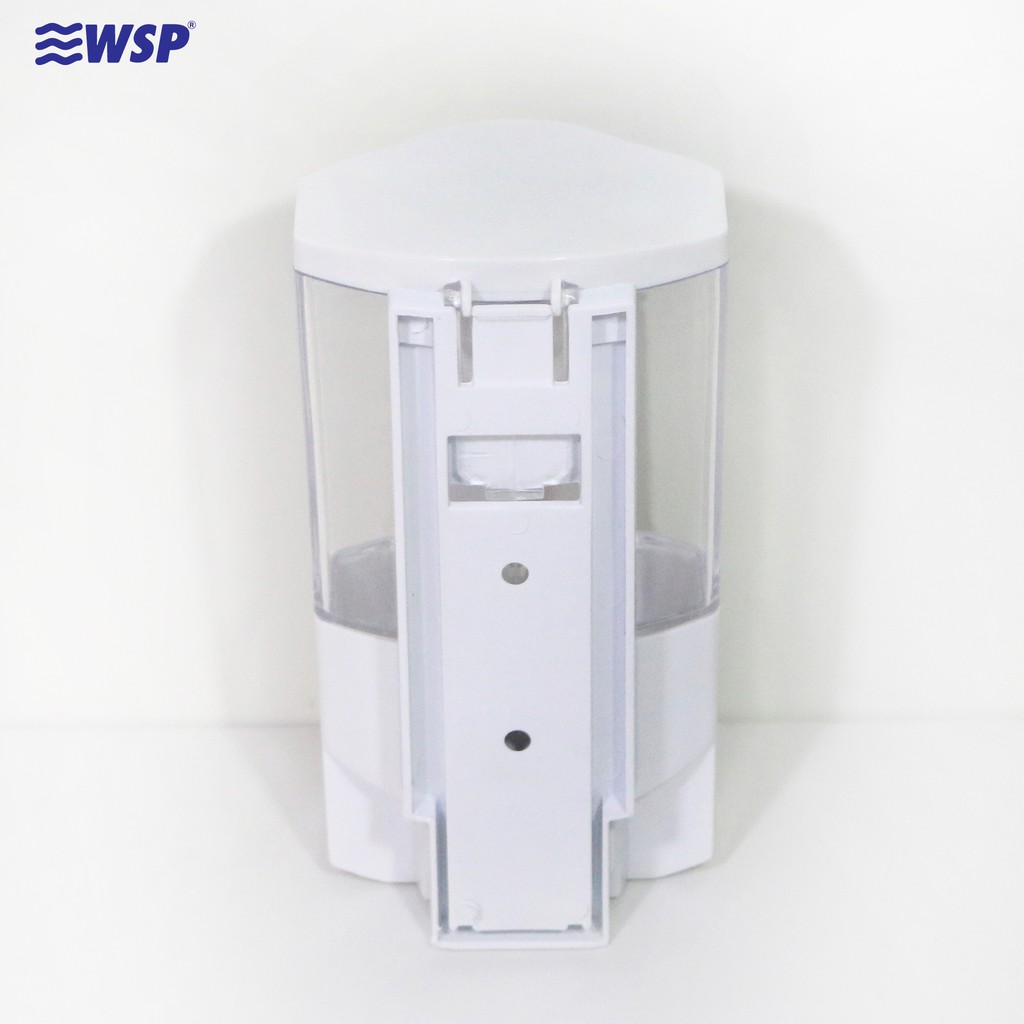 WSP ที่กดสบู่เหลว 1 ช่อง ที่กดสบู่เหลวติดกำแพง ที่กดสบู่ ติดตั้งง่าย ขนาด 400 ml. รุ่น DP-117W (สีขาว) ราคา ถูกที่สุด ดีลบีเคเค แกลเลอรีภาพที่ 5