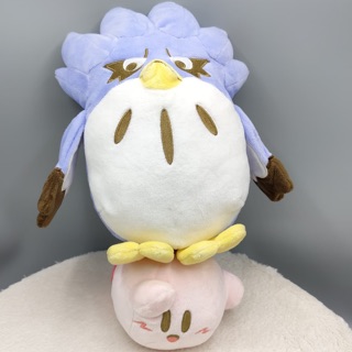 ตุ๊กตา Kirby เคอร์บี้กับนกฮูกCoo ลิขสิทธิ์แท้ ป้ายห้อย หายากที่สุด เป็นงานตัวติดกัน ขนนุ่มลื่น ใหม่สะอาด ตัวแยกกันได้