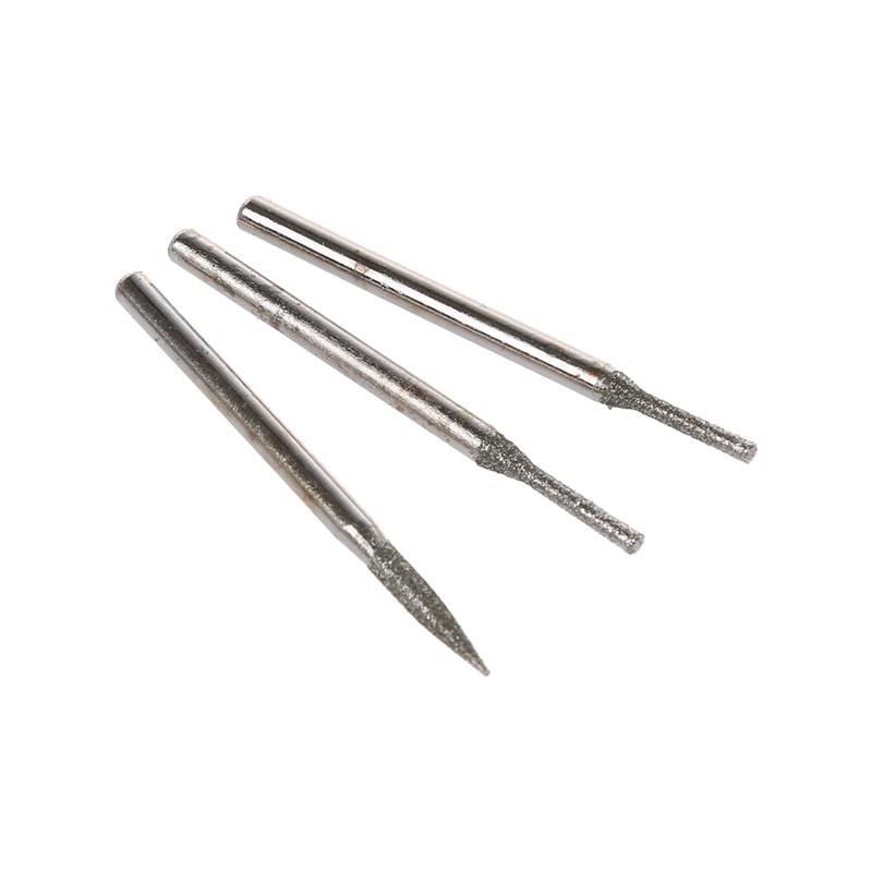 30Pc Diamond Rotary Dremel Burr Punte Trapano Incisione Craft - Foto 13