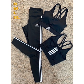 [ลดราคา] set2ชินผู้หญิง สปอร์ตบา กางเกงเล็กกิ้ง Bra and legging สินค้าตรงปก100%