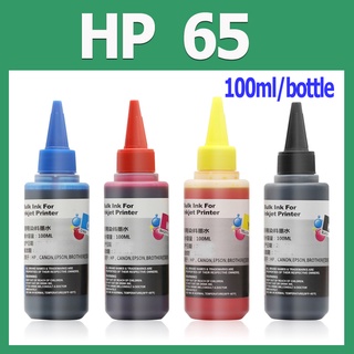 HP 65 หมึก  HP65 หมึก HP65XL หมึกเติมหมึกสำหรับ HP 1110 1112 2130 2132 3830 2622 2600 2632 1115 1118 2135 2138 4538