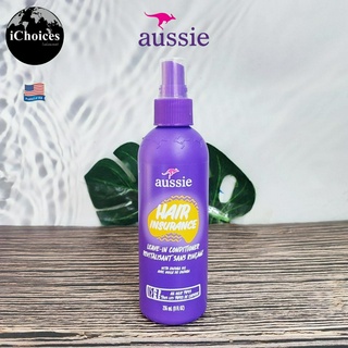 [Aussie] Hair Insurance Leave-in Conditioner 236 ml สเปรย์ฉีดผม บำรุงเส้นผม สำหรับผมห้ง