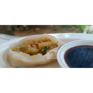 กุยช่ายตลาดพลูแบบกลม(อร่อยมาก) แป้งนุ่มเหนียว พร้อมน้ำจิ้มรสเด็ด