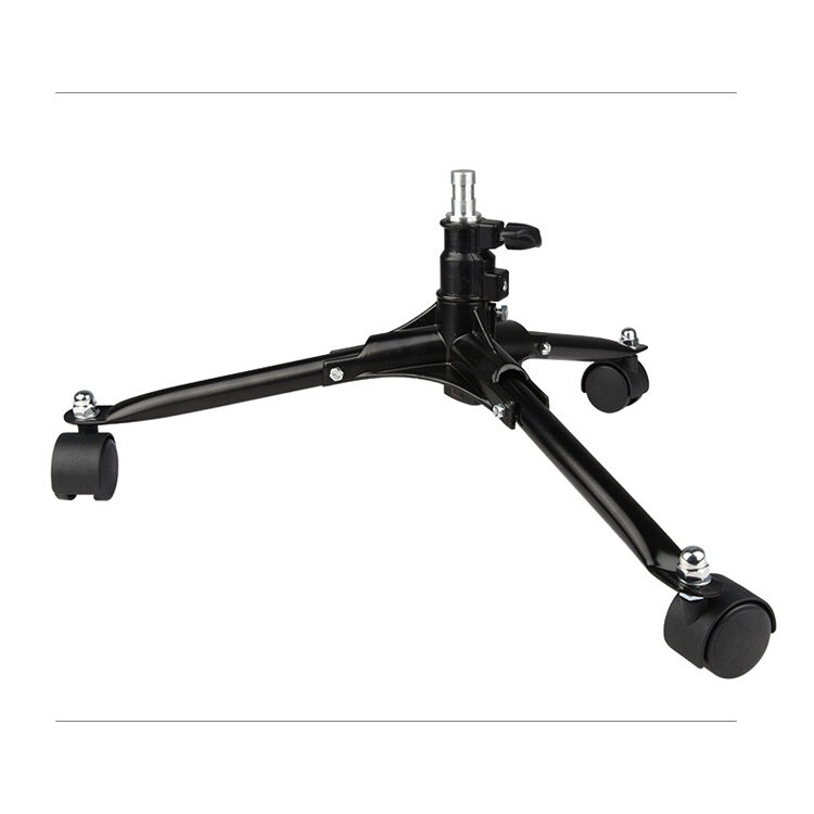 Floor Light Stand 20cm 70cm ขาตั้ง ขาแฟลช ขาไฟสตูดิโอ มีล้อ สูง 20ซม. 70ซม. ขาตั้งไฟ ทรงเตี้ย