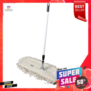 ไม้ม็อบไมโครไฟเบอร์ดันฝุ่น BE WISH 24 นิ้ว สีขาวMICROFIBER DUST MOP BE WISH 24IN WHITE