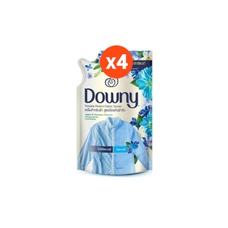 [ใหม่]Downy Fabric Serum ดาวน์นี่ น้ำยาปรับผ้านุ่ม สูตรป้องกันผ้ายับ กลิ่นหอมแอปเปิ้ลและดอกไม้ฤดูร้อน ถุงเติม 500มล.x4