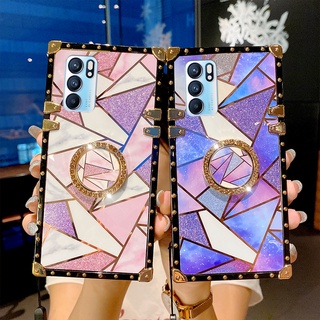 Yjd เคสโทรศัพท์มือถือ กันกระแทก ประดับเพชร พร้อมสายคล้อง สําหรับ OPPO Reno8 Z 5G Reno 7 Pro Reno 7Z Reno 6 Pro 6Z 6 Pro+ Reno 5 Pro 5Z