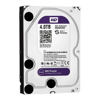 HDD ฮาร์ดดิสก์ WD PURPLE 4TB (WD40PURZ) ประกัน 3ปี