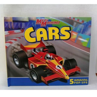 Cars ( Mean Machine ) with 5 Amazing Pop-ups ,-J