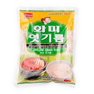 พร้อมส่ง 엿기름 ผงมอลล์เกาหลี  Hwami cooking malt powder 800g.