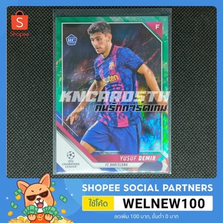 การ์ดสะสม การ์ดนักฟุตบอล Topps Uefa Champions League 21/22 Yusuf Demir RC