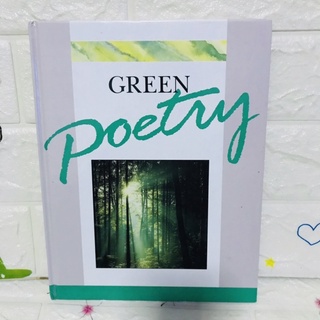 GREEN Poetry ปกแข็งมือสอง -cb3