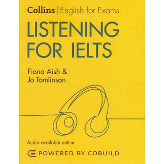 978000836527  COLLINS LISTENING FOR IELTS: IELTS 5-6+ (B1+) (COLLINS ENGLISH FOR EXAMS) (AUDIO AVAILABLE ONLINE)