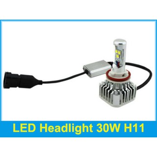 ไฟหน้า LED ขั้ว H11 Cree 3 ดวง 30W