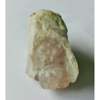 1 ก้อน หินนำโชค หินควอตซ์ รูปหัวสุนัข หินธรรมชาติ หินโชคลาภ Quartz Stone