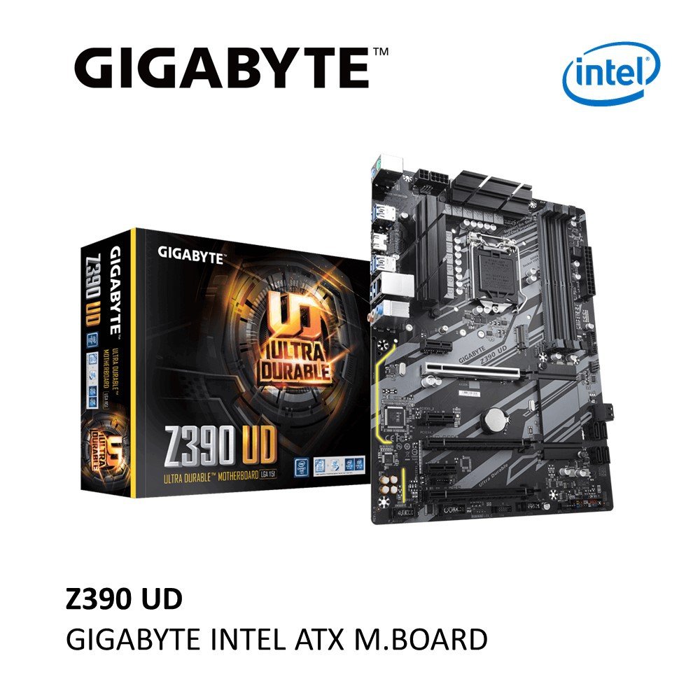 GIGABYTE Z390 UD ATX MOTHERBOARD LGA 1151 (GA-Z390-UD)