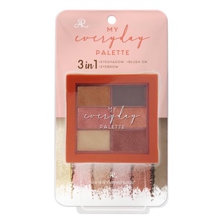 AR เออาร์ อายแชโดว์ พาเลท 6สี 8g #My Everyday Palette