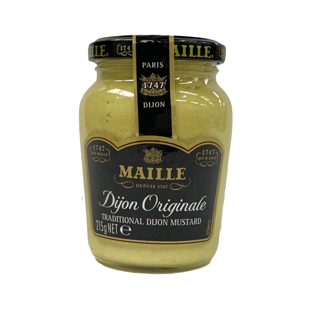 Maille Dijon Originale Traditional Dijon Mustard 215g เมลเล่ มัสตาร์ดดิจองออริจินอล 215 กรัม