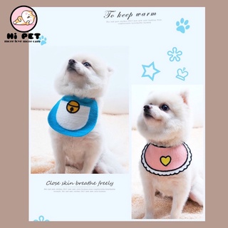 (Hi Pet) pet collar pet apron ปลอกคอสัตว์เลี้ยง ผ้ากันเปื้อนสัตว์เลี้ยง สำหรับสุนัข และแมว