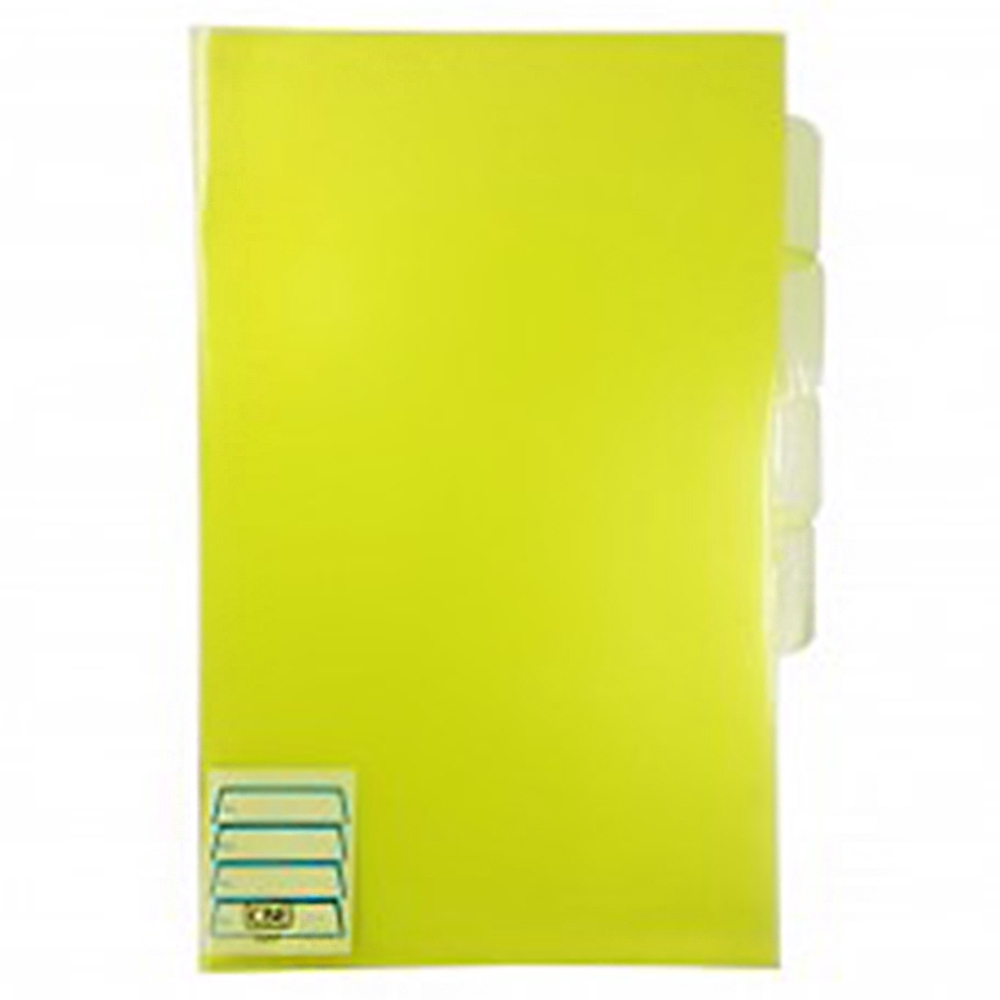 Cbe 803A ที่ใส่เอกสาร PP (A4) สีเหลือง ( หมายเลขสินค้า: B10-100Y )
