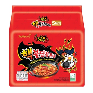 SAMYANG ซัมยัง ฮ็อตชิคเค่น เอ็กซ์ตรีม 140 กรัม x 5 ซอง