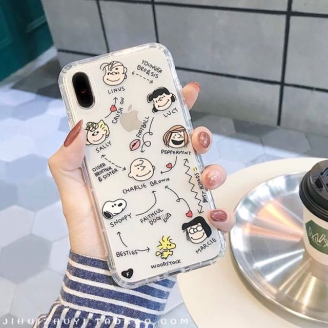 เคสไอโฟน ใส ลาย Snoopy