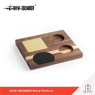 MHW-3BOMBER Wood Platform แท่นรองอเนกประสงค์ สำหรับบาร์กาแฟ