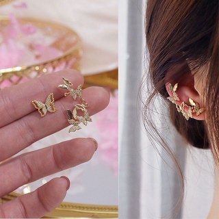 ต่างหูผีเสื้อไต่หู • Butterflies Earrings Set