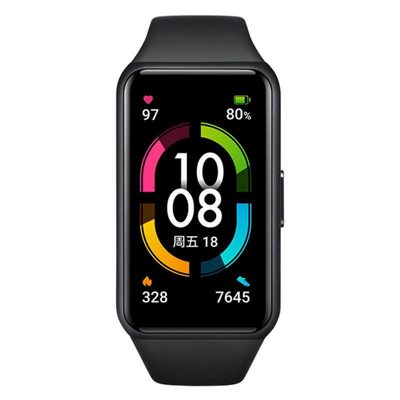 นาฬิกาสมาร์ท☼Honor Band 6/NFC Edition ออกซิเจนในเลือด Heart Rate Monitoring Smart Sports Watch NFC Mobile Payment Honor