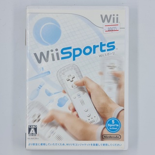 [00075] Wii Sports (JP)(WII)(USED) แผ่นเกมแท้ มือสอง !!