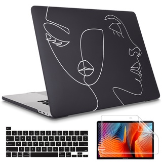 เคส สําหรับ compatible for MacBook Air 13 15 M2 2022 A2681 A2941 Pro 14 2023 A2442 M1 A2337 A2179 A1466 Pro Air 13 A2338 M2 Retina 13 15 A2289 A2251 A2179 A1932 A1708 A1398 A1707 A1990