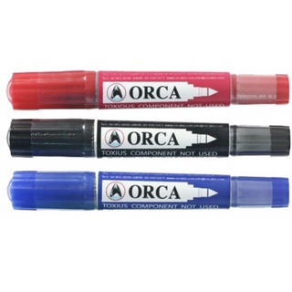 ปากกามาร์คเกอร์  2 หัว “Orca”