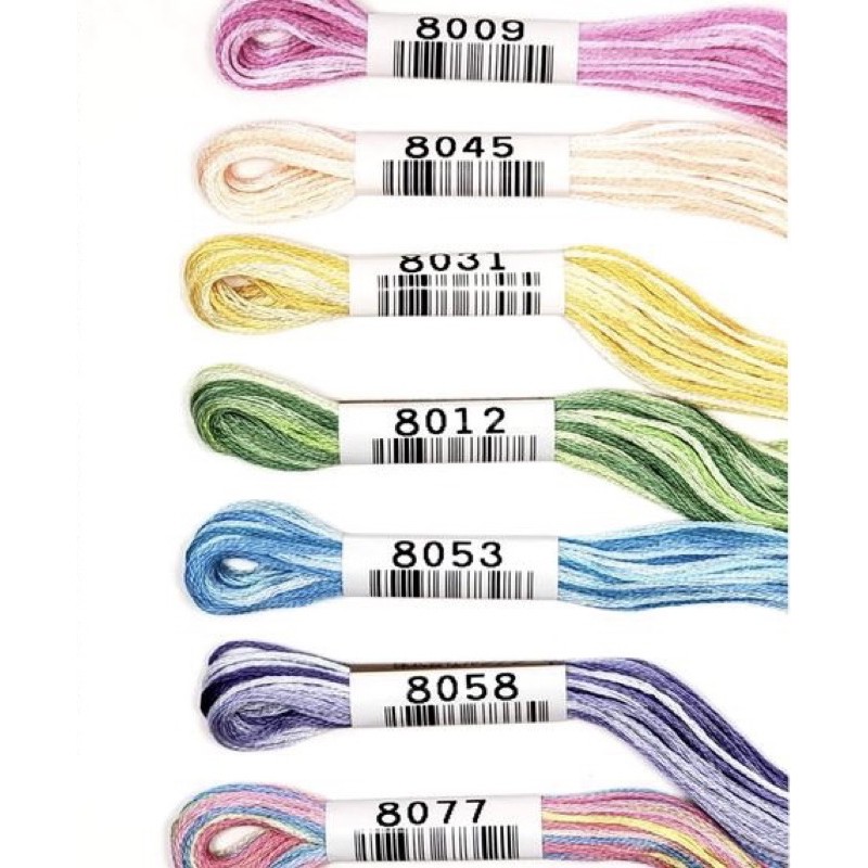 Cosmo ไหมปักสีเหลือบ no.25 รุ่น Season 5000 จากญี่ปุ่น 🇯🇵