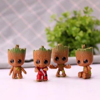 โมเดล เบบี้กรูท baby groot ครบ 4 ตัว