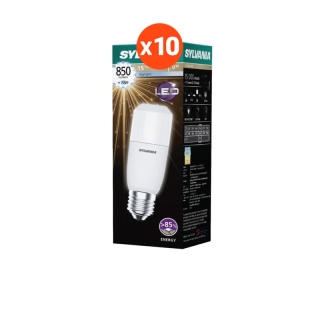 โปรโมชั่น : แพ็ค 10 หลอด SYLVANIA LED Stik Pro 9W 865 E27 แสงเดย์ไลท์ แสงสีขาว