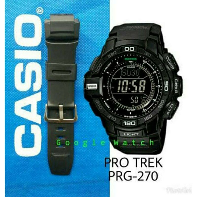 สายนาฬิกาข้อมือ สําหรับ CASIO PROTREK PRG-270 PRG270 PRG 270. สายคล้องคอ