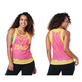 Zumba Glow Mesh Tank (เสื้อกล้ามออกกำลังกายซุมบ้า)