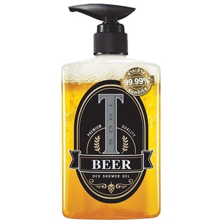 TROS Beer Deo Shower Gel 450ml.ทรอส เบียร์ ดีโอ ชาวเวอร์ เจล 450 มล. กลิ่นหอมสำหรับผู้ชาย