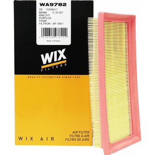 Wix ไส้กรองอากาศ Mirage เครื่อง1.2, Yaris ปี13-ขึ้นไป, Vios ปี13-ขึ้นไป, Sienta / WA9782,17801-0Y040