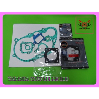 YAMAHA Y100 BELLE100 ENGINE GASKET COMPLETE SET // ปะเก็นเครื่อง ชุดใหญ่ ครบชุด สินค้าคุณภาพดี