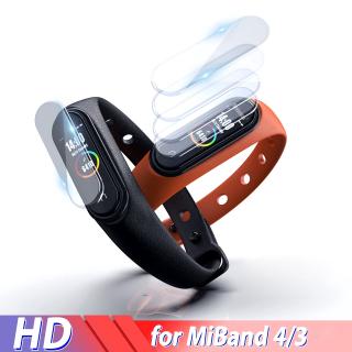 xiaomi mi band 4 3 ฟิล์มกันรอยหน้าจอแบบใส 2 ชิ้น