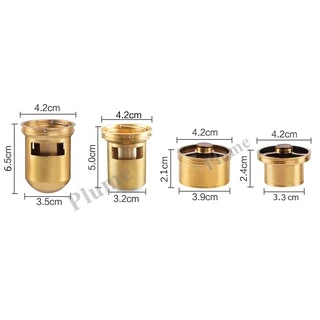 ถ้วยทองเหลืองกันกลิ่น กันแมลง ถ้วยดักกลิ่น ผลิตจากทองเหลืองแท้ อย่างดี