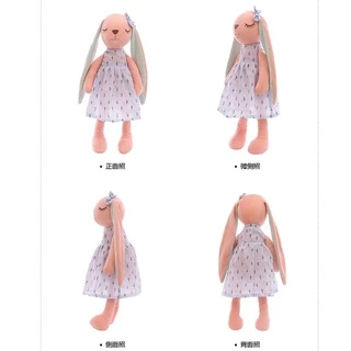 ตุ๊กตาเด็ก (Doll10) - ตุ๊กตากระต่ายปักชื่อ ตุ๊กตากระต่ายหูยาว **ปักชื่อ ไม่รับเก็บปลายทาง