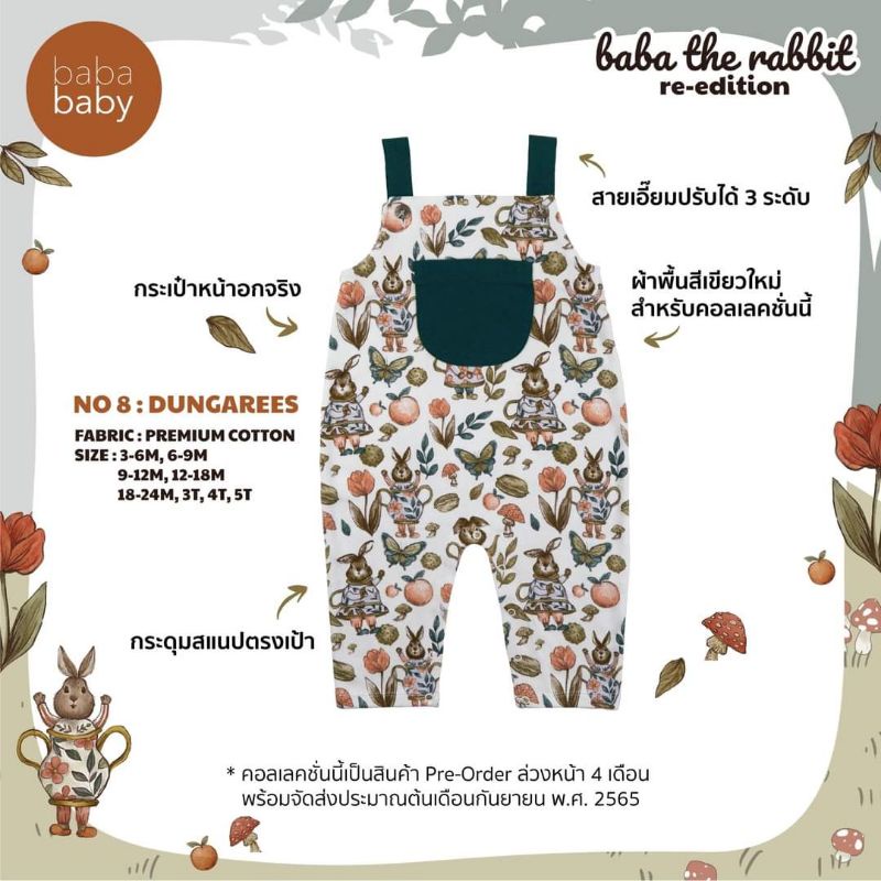 Babababyเจ้ากระต่ายในตำนานBaba the Rabbit Re-Editionพร้อมส่ง((NEW ...