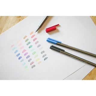 ชุดปากกาหัวเข็ม Staedtler รุ่น triplus fineliner 334-SB20 ชุด 20 สี