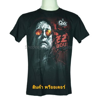 เสื้อวง Ozzy Osbourne เสื้อไซส์ยุโรป ออซซี ออสบอร์น PTA1499 เสื้อยืดวงดนตรีร็อค