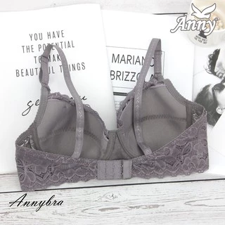 ชุดชั้นใน Anny รุ่น10006 คัพB เสื้อใน บรามีโครง เต็มทรง ฟองบางเฉียบ 2mm มี 2ตะขอ ปรับได้ 3ระดับ