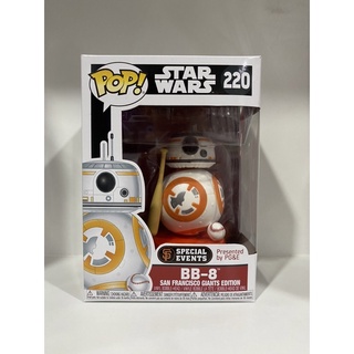 Funko Pop BB 8 Star Wars San Francisco Giants Baseball Limited Edition 220