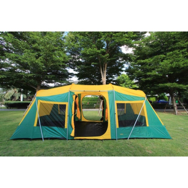 Resort Tent เต็นท์รีสอรสำหรับ 10-12 คนนอน | Shopee Thailand